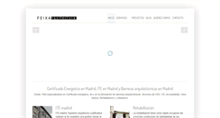 Desktop Screenshot of feixarquitectura.com